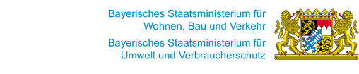 Logo des Bayerisches Staatsministeriums für  Wohnen, Bau und Verkehr